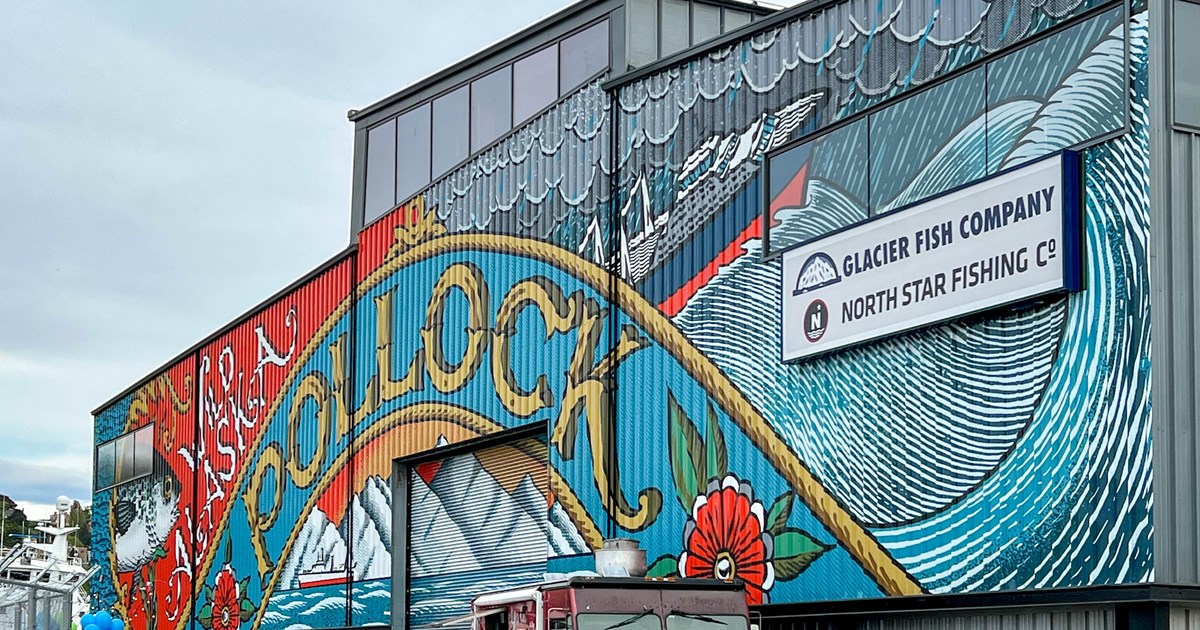 GAPP Unveils Wild Alaska Pollock Mural at Pier 91